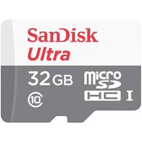 Paměťová karta SanDisk Micro SDHC Ultra Android 32GB UHS-I (100R/20W) (SDSQUNR-032G-GN3MN)