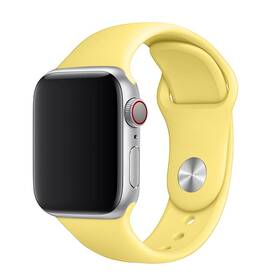 Řemínek FIXED Silicone Strap na Apple Watch 38/40/41 mm (FIXSST-436-YL) žlutý