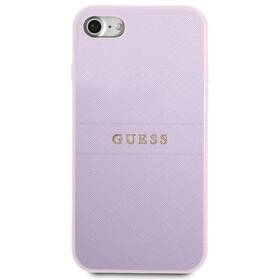 Kryt na mobil Guess Saffiano na Apple iPhone 13 Pro 7/8/SE2020/SE2022 (GUHCI8PSASBPU) fialový