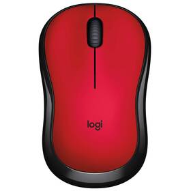 Myš Logitech Wireless Mouse M220 Silent (910-004880) červená