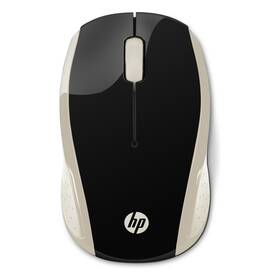 Myš HP 200 (2HU83AA#ABB) černá/zlatá