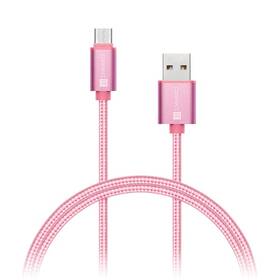 Kabel Connect IT Wirez Premium USB/USB-C, 1m (CI-667) růžový/zlatý
