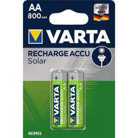 Baterie nabíjecí Varta Solar Rechargeable Accu AA, HR06, 800mAh, blistr 2ks (56736101402)