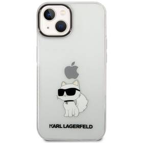 Kryt na mobil Karl Lagerfeld IML Choupette NFT na Apple iPhone 14 (KLHCP14SHNCHTCT) průhledný