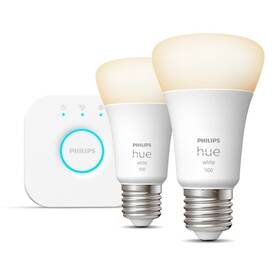 Startovací sada Philips Hue Bluetooth, 9,5W, E27, White, malý Starter kit (8719514289116)