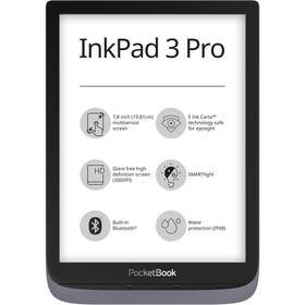 Čtečka e-knih Pocket Book 740 Inkpad3 Pro metalic Gray + ochranný obal (PB740-2-J-WW)