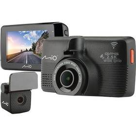 Autokamera Mio MiVue 798 Dual + nabíječka MiVue SmartBox III
