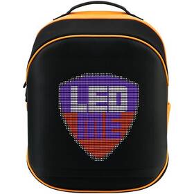 Batoh na notebook Prestigio LEDme MAX 25L (PBLED125BO) černý/oranžový