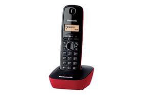 Domácí telefon Panasonic KX-TG1611FXR (362960) červený