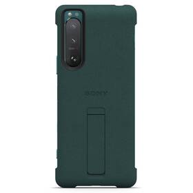 Kryt na mobil Sony Xperia 5 III Stand Cover (XQZCBBQG.ROW) zelený