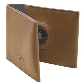 Peněženka FIXED Wallet pro AirTag z pravé hovězí kůže (FIXWAT-SMMW2-BRW) hnědá