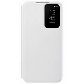 Pouzdro na mobil flipové Samsung Clear View na Galaxy S22 (EF-ZS901CWEGEE) bílé