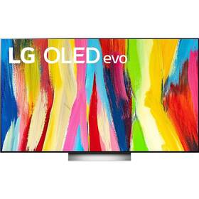 Televize LG OLED55C22 šedá