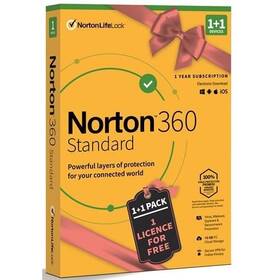 Software Norton 360 STANDARD 10GB CZ 1 uživatel / 1 zařízení / 12 měsíců 1+1 ZDARMA (BOX) (21414993)