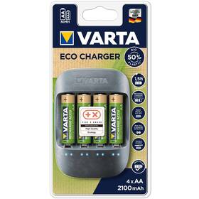 Nabíječka Varta Eco Charger + 4 AA 2100mAh Recycled (57680101451)