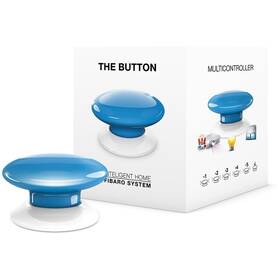Tlačítko Fibaro Button, Z-Wave Plus (FIB-FGPB-106-ZW5) modré