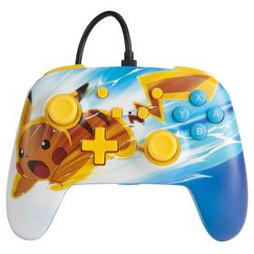 Gamepad PowerA Enhanced Wired pro Nintendo Switch - Pokémon: Pikachu Charge (1518806-02)