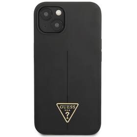 Kryt na mobil Guess Line Triangle na Apple iPhone 13 (GUHCP13MSLTGK) černý