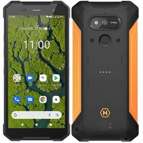 Mobilní telefon myPhone Hammer Explorer Plus (TELMYAHEXPLOPOR) oranžový - rozbaleno - 24 měsíců záruka