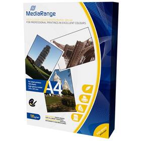 Fotopapír MediaRange A4 100 listů 135g lesklý inkoust (MRINK107)