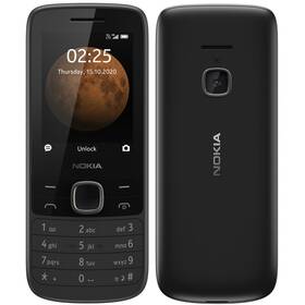 Mobilní telefon Nokia 225 4G - ZÁNOVNÍ - 12 měsíců záruka (16QENB01A08) černý