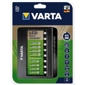 Nabíječka Varta LCD Multi Charger pro 8x AA/AAA (57681101401)