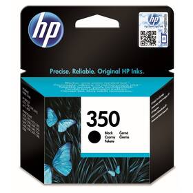 Inkoustová náplň HP No. 350, 4,5 ml - originální (CB335EE) černá