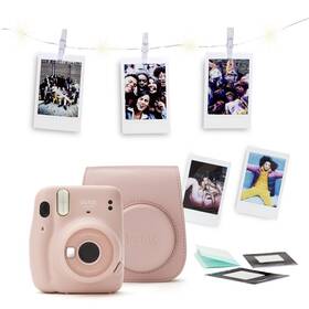 Digitální fotoaparát Fujifilm Instax mini 11 bundle růžový