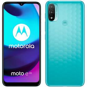 Mobilní telefon Motorola Moto E20 2+32GB - Aquarius (PASY0005PL)