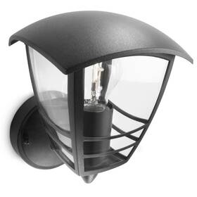 Nástěnné svítidlo Philips Creek Up, 1xE27 (8718291443469) černé