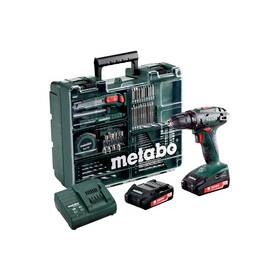 Aku vrtačka Metabo BS 18 mobilní dílna 2x2,0 Ah