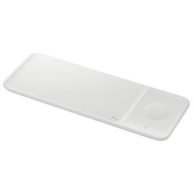 Bezdrátová nabíječka Samsung Wireless Charger Trio (EP-P6300TWEGEU) bílá - rozbaleno - 24 měsíců záruka