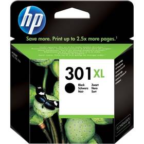 Inkoustová náplň HP No. 301XL, 480 stran (CH563EE) černá