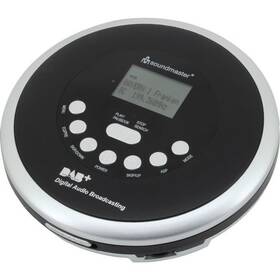 Discman Soundmaster CD9290SW černý/stříbrný
