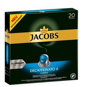 Kapsle pro espressa Jacobs Decaffeinato 20 ks