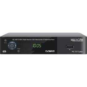 Set-top box Mascom MC721T2 HD PLUS Senior černý