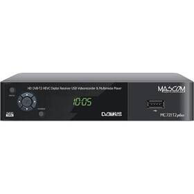 Set-top box Mascom MC721T2 HD PLUS Senior černý