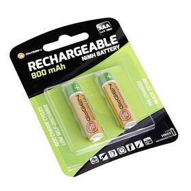 Baterie nabíjecí GoGEN AAA, HR03, 800mAh, Ni-MH, blistr 2ks (GOGR03CHARGE800)