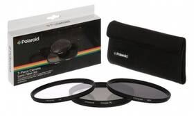 Filtr Polaroid 67mm (UV MC, CPL, ND9), set 3ks (PL3FILND67) černý