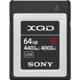 Paměťová karta Sony XQD G 64 GB (440R/400W) (QDG64F.SYM)