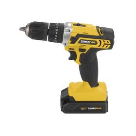 Aku vrtačka POWERPLUS POWX POWX00840 20V + příslušenství 53 ks (s baterií)