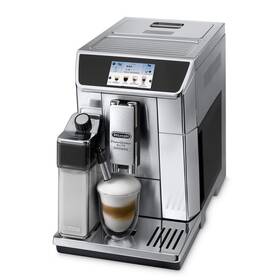 Espresso DeLonghi PrimaDonna Elite ECAM 650.85.MS stříbrné