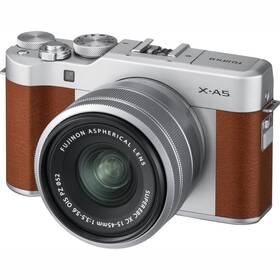 Digitální fotoaparát Fujifilm X-A5 + 15-45 mm hnědý