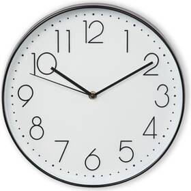 Nástěnné hodiny Hama Elegance černé/bílé