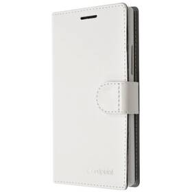 Pouzdro na mobil flipové FIXED FIT na Lenovo A7010 (FIXRP-FIT079-WH) bílá barva