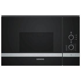 Mikrovlnná trouba Siemens BF550LMR0 černá/nerez