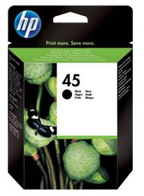 Inkoustová náplň HP 45, 930 stran (51645AE) černá