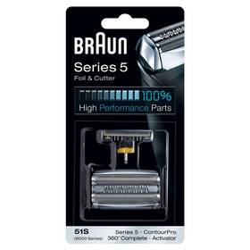 Příslušenství pro holicí strojky Braun CombiPack Series5 - 51S stříbrné