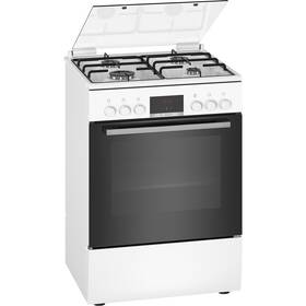Kombinovaný sporák Bosch Serie | 4 HXN390D20 bílý