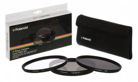 Filtr Polaroid 52mm (UV MC, CPL, ND9), set 3ks (PL3FILND52) černý